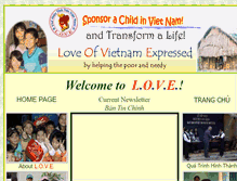 Tablet Screenshot of loveofvietnamexpressed.org